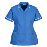 Portwest WomenS Stretch Tunic LW17 - Hamilton Blue - Customisable Tunic