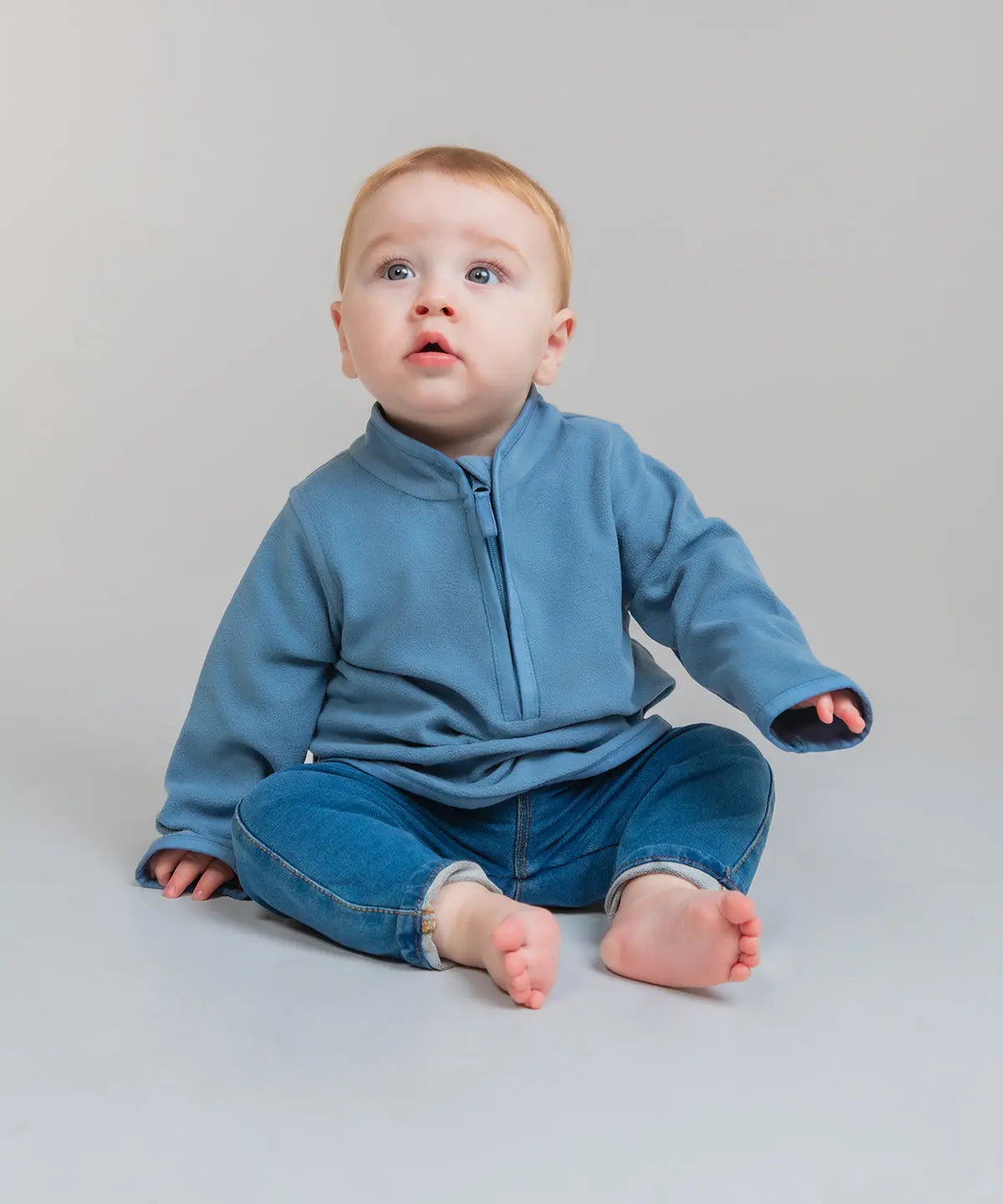 1/2-zip lightweight fleece