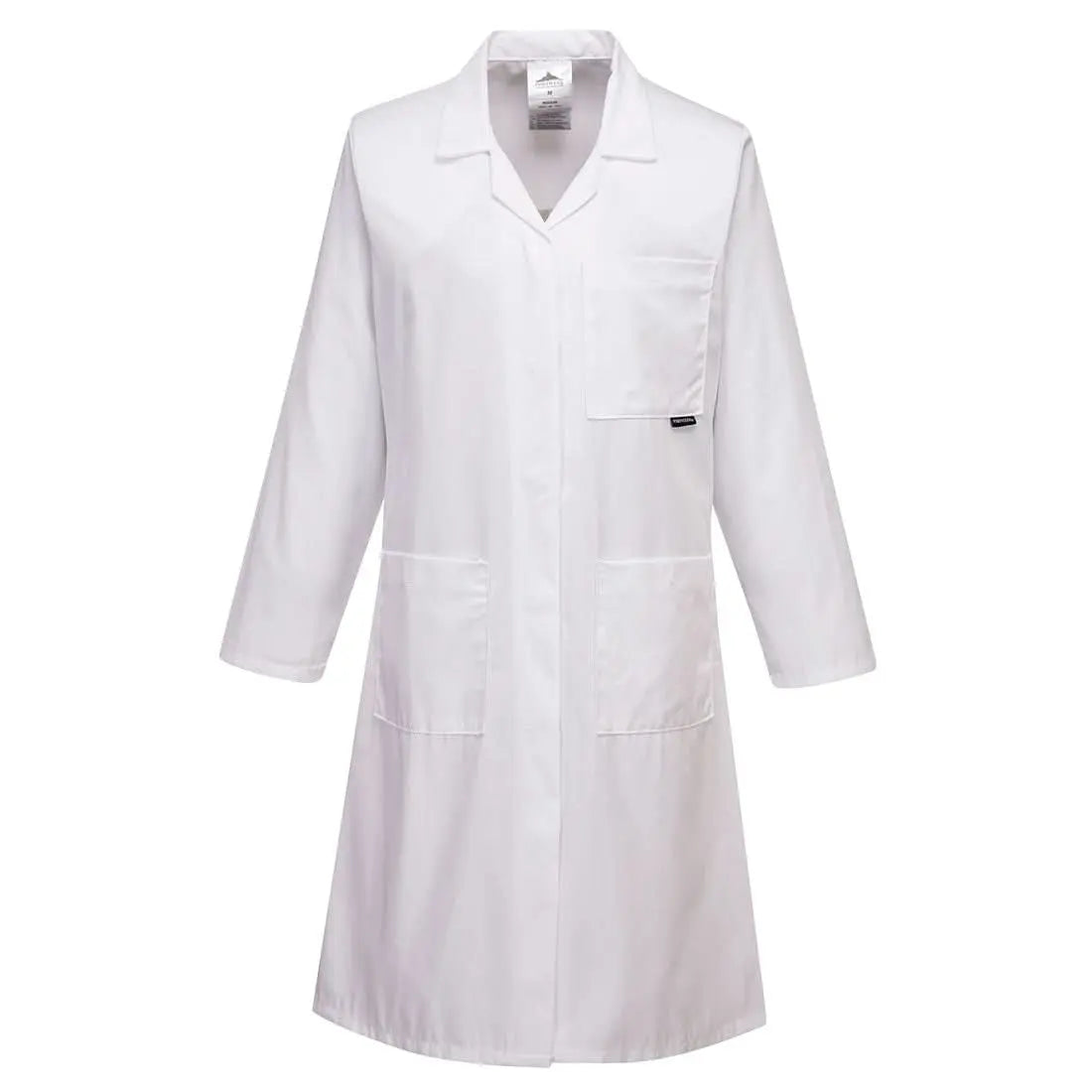 Portwest WomenS Standard Coat LW63 - White - Customisable Jacket