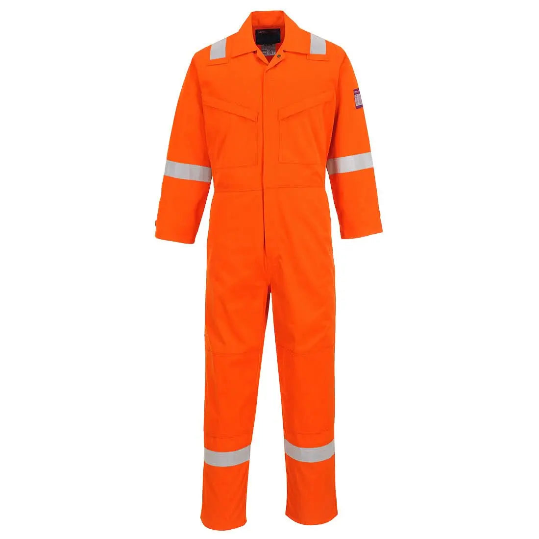 Portwest Modaflame Work Fr Coverall MX28 - Orange - Customisable Coveralls
