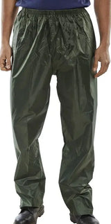 Beeswift Nylon Trousers Nbdt - Olive Green - Customisable Trousers