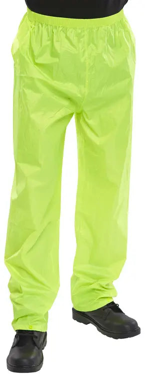 Beeswift Nylon Trousers Nbdt - Saturn Yellow - Customisable Trousers