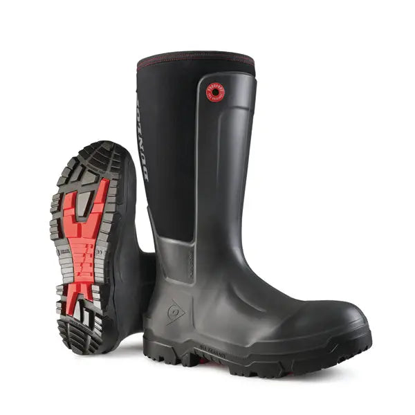 Dunlop Snugboot Work Pro Full Safety Boot Ne68 A93 - Black - Customisable Safety Boots