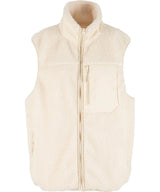 Bonded sherpa vest