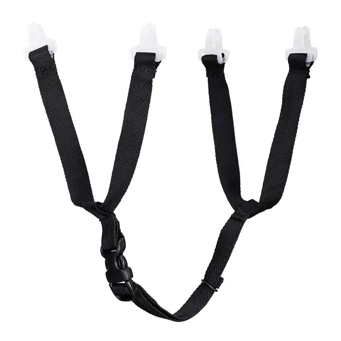 Portwest Chin Strap 4 Work Safe Pk5 PA11 - Black - Customisable PPE