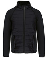 Dual-fabric sports jacket