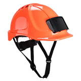 Portwest Endurance Badge Holder Helmet PB55 - Orange - Customisable Helmets