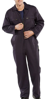Beeswift Heavyweight Boilersuit Pcbshw - Navy Blue - Customisable Boilersuits