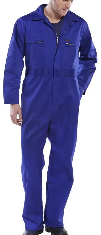 Beeswift Heavyweight Boilersuit Pcbshw - Royal Blue - Customisable Boilersuits