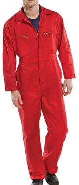 Beeswift Heavyweight Boilersuit Pcbshw - Red - Customisable Boilersuits