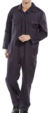 Beeswift Boilersuit Pcbs - Navy Blue - Customisable Boilersuits