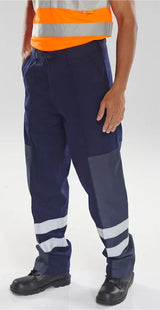 Beeswift Poly Cotton Nylon Patch Trousers Pcnt27 - - Customisable Trousers