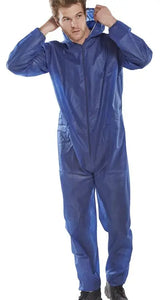 Beeswift Polprop Disposable Coverall Pdbsh - Navy Blue - Customisable Coveralls