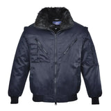 Portwest Pilot Jacket PJ10 - Navy - Customisable Jacket