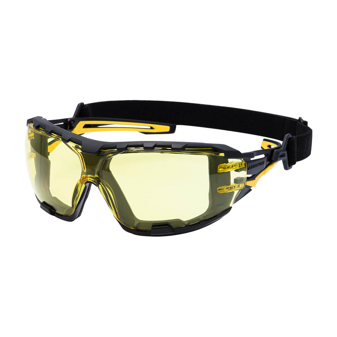 Anthracite Wraparound Plus Safety Glasses |  Portwest