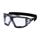 Anthracite Wraparound Plus Safety Glasses |  Portwest