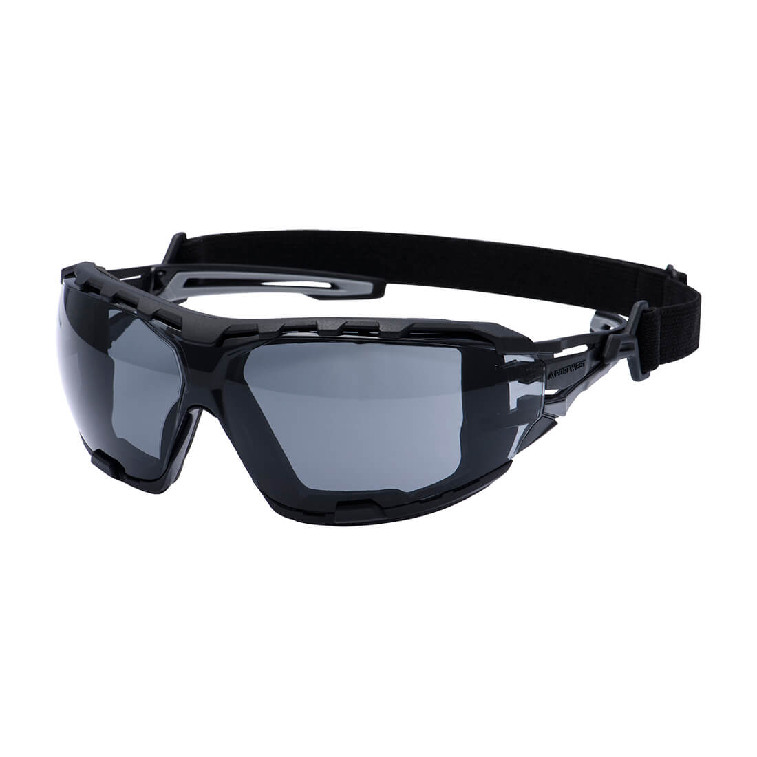 Anthracite Wraparound Plus Safety Glasses |  Portwest