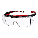 Portwest Extra OTG Safety Glasses - Clear OneSize - Customisable PPE
