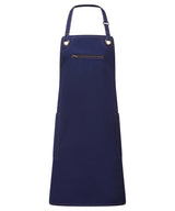 ‘Barley’ Contrast Stitch Bib Apron