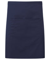 ‘Colours collection’ mid-length pocket apron