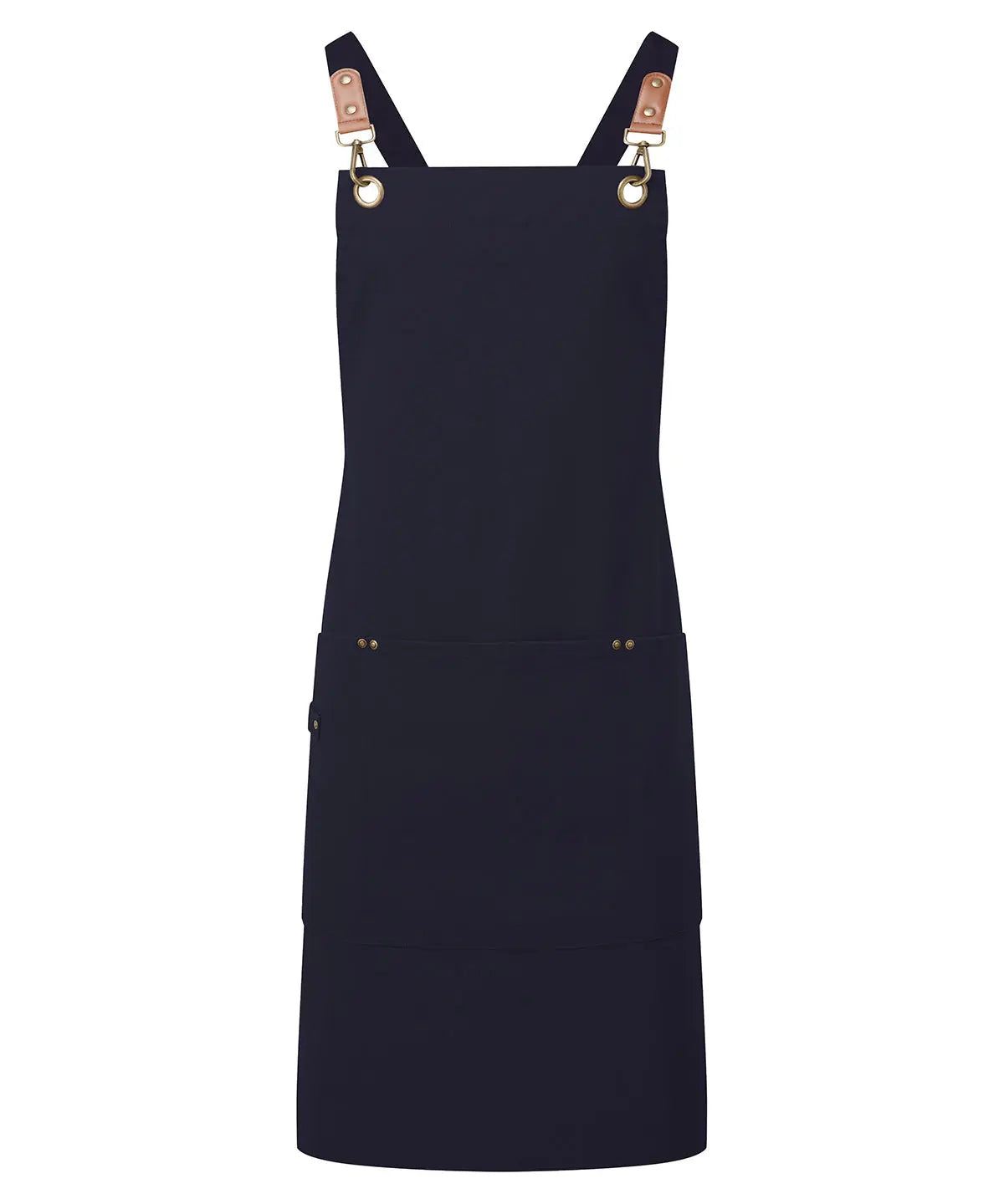 Clip ‘n’ Clasp cross-back bib apron