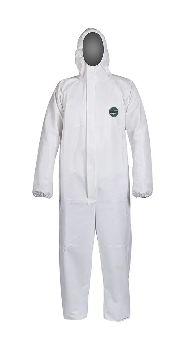 Du Pont Pro Shield 60 Tyvek Proshieldæ Disposable Coverall Pro60 - White - Customisable Coveralls