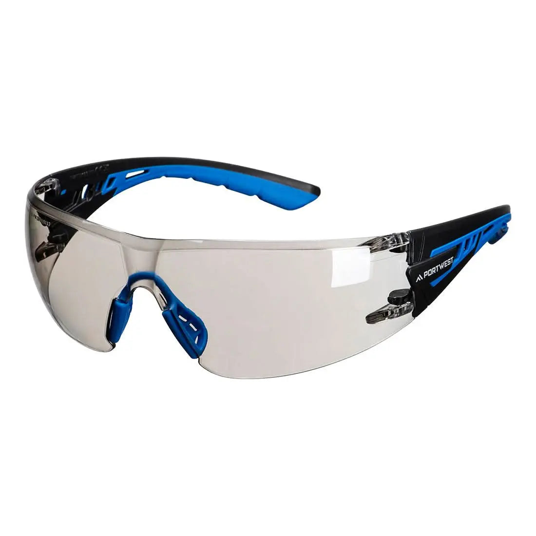 Portwest Tech Look Lite Kn Safety Glasses PS27 - Mirror - Customisable PPE