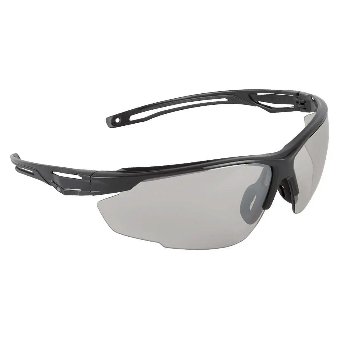 Portwest Anthracite Safety Glasses PS36 - Mirror - Customisable PPE