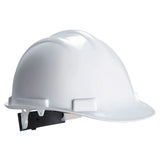 Portwest Expertbase Wheel Safety Helmet PS57 - White - Customisable Helmets