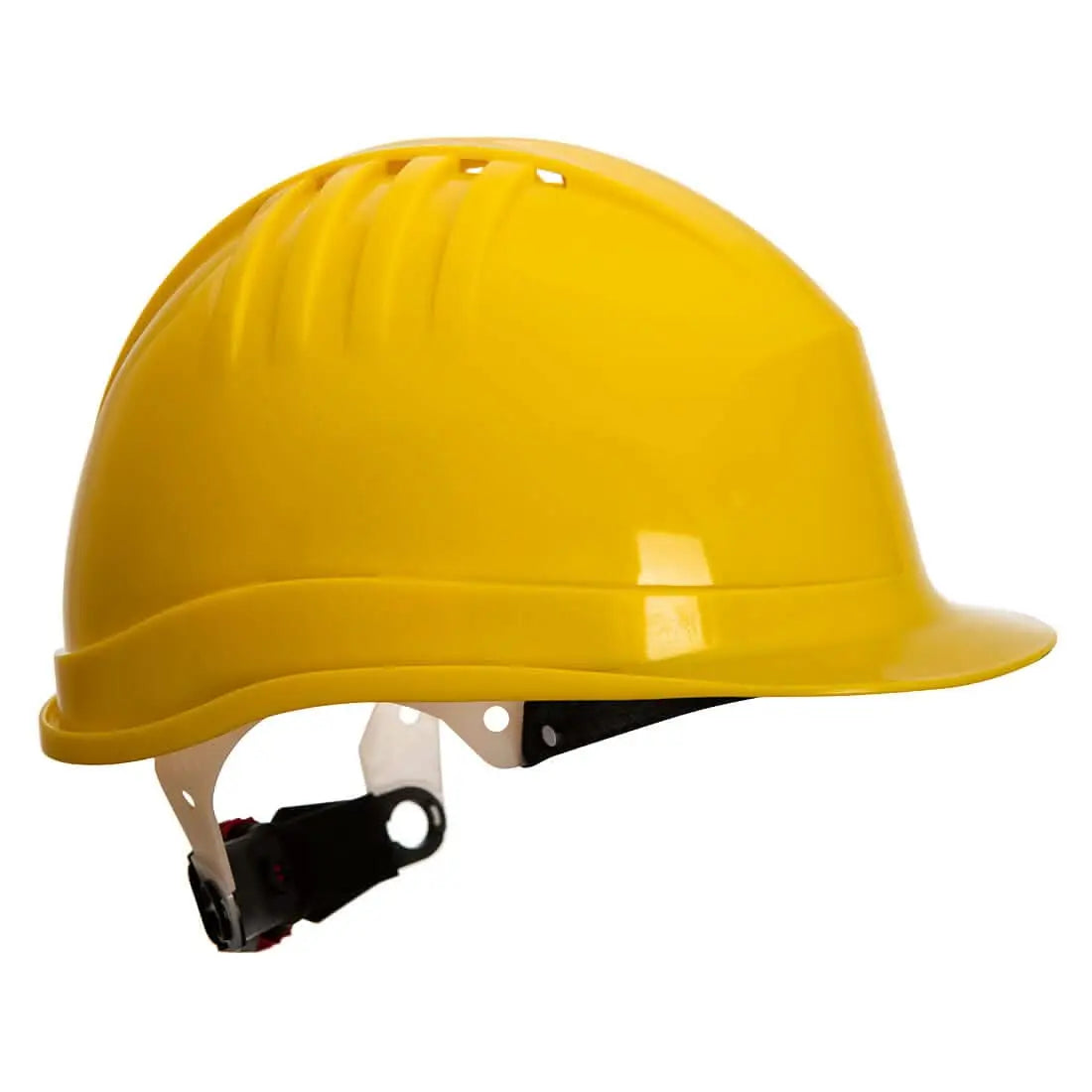 Portwest Expertline Safety Helmet Wheel Ratchet PS62 - Yellow - Customisable Helmets