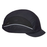 Portwest Airtech Bump Cap Micro Peak PS69 - Black - Customisable PPE