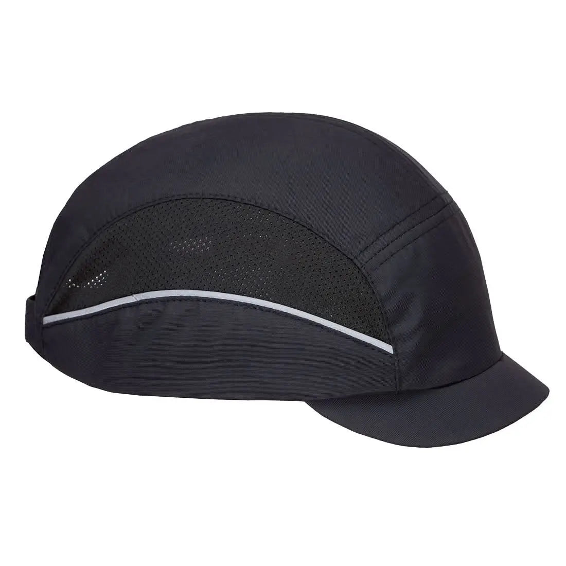 Portwest Airtech Bump Cap Micro Peak PS69 - Black - Customisable PPE