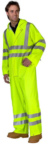 Beeswift Hi Vis Pu Breathable Coverall Puc471 - - Customisable Coveralls
