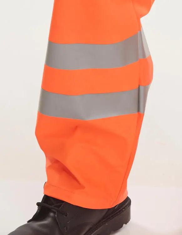 Beeswift Hi Vis Pu Overtrousers Put - - Customisable Trousers