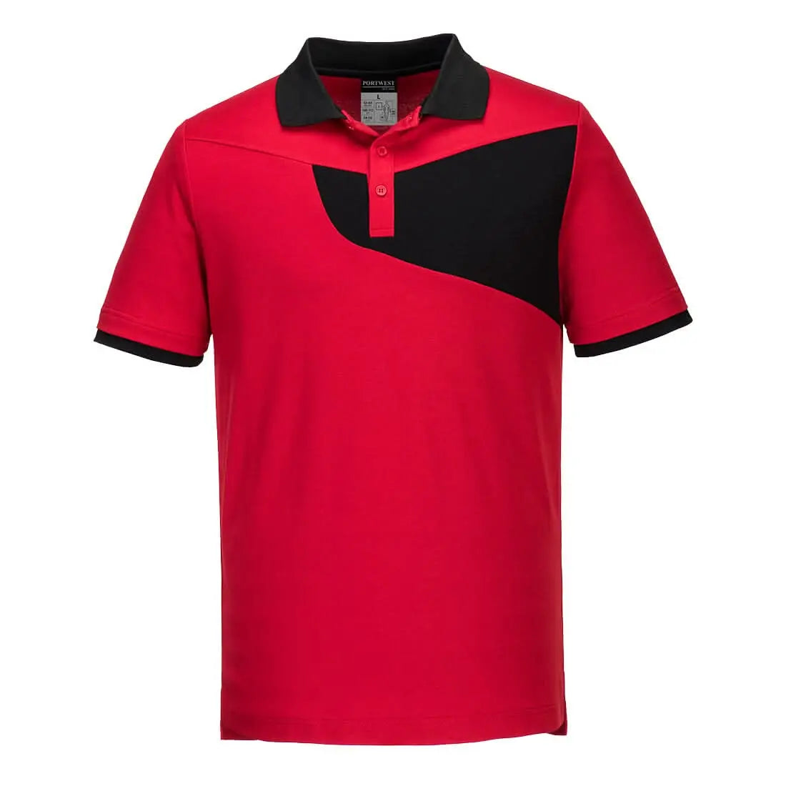 Portwest PW2 Cotton Comfort Polo Shirt PW210 - - Customisable Polos