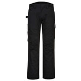 Portwest Pw2 Service Trousers PW240 - Black Zoom Grey - Customisable Trousers