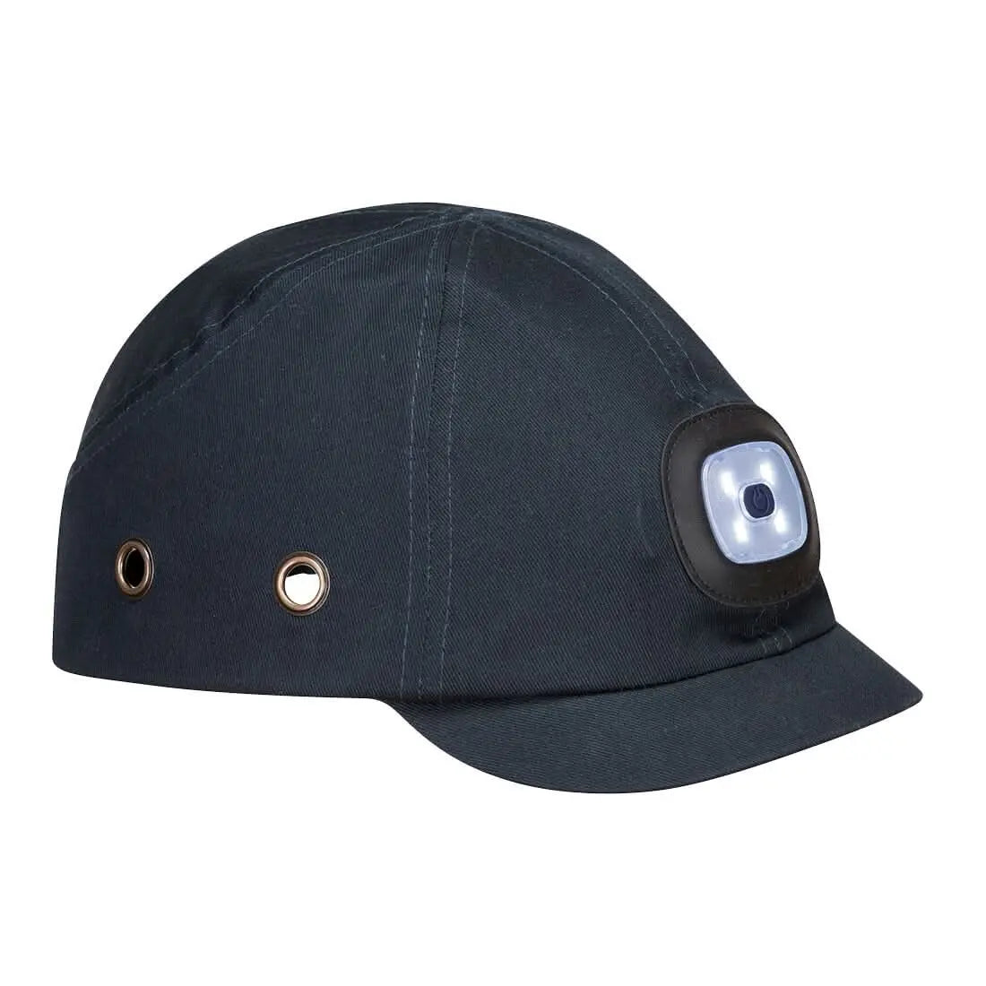 Portwest Usb Rechargeable Led Bump Cap PW29 - Navy - Customisable PPE