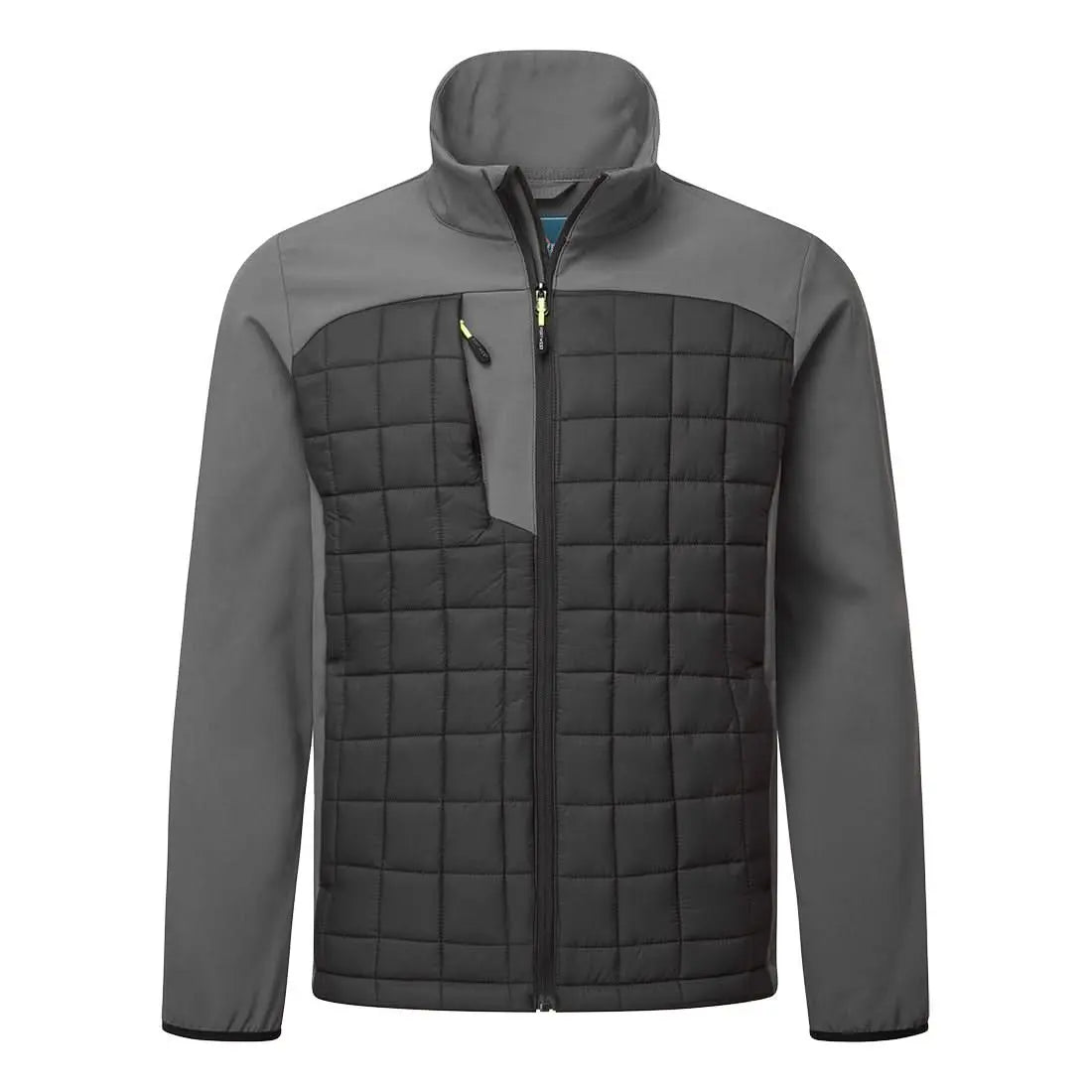 Portwest PW3 Hybrid Jacket PW328 - Zoom Grey - Customisable Jacket