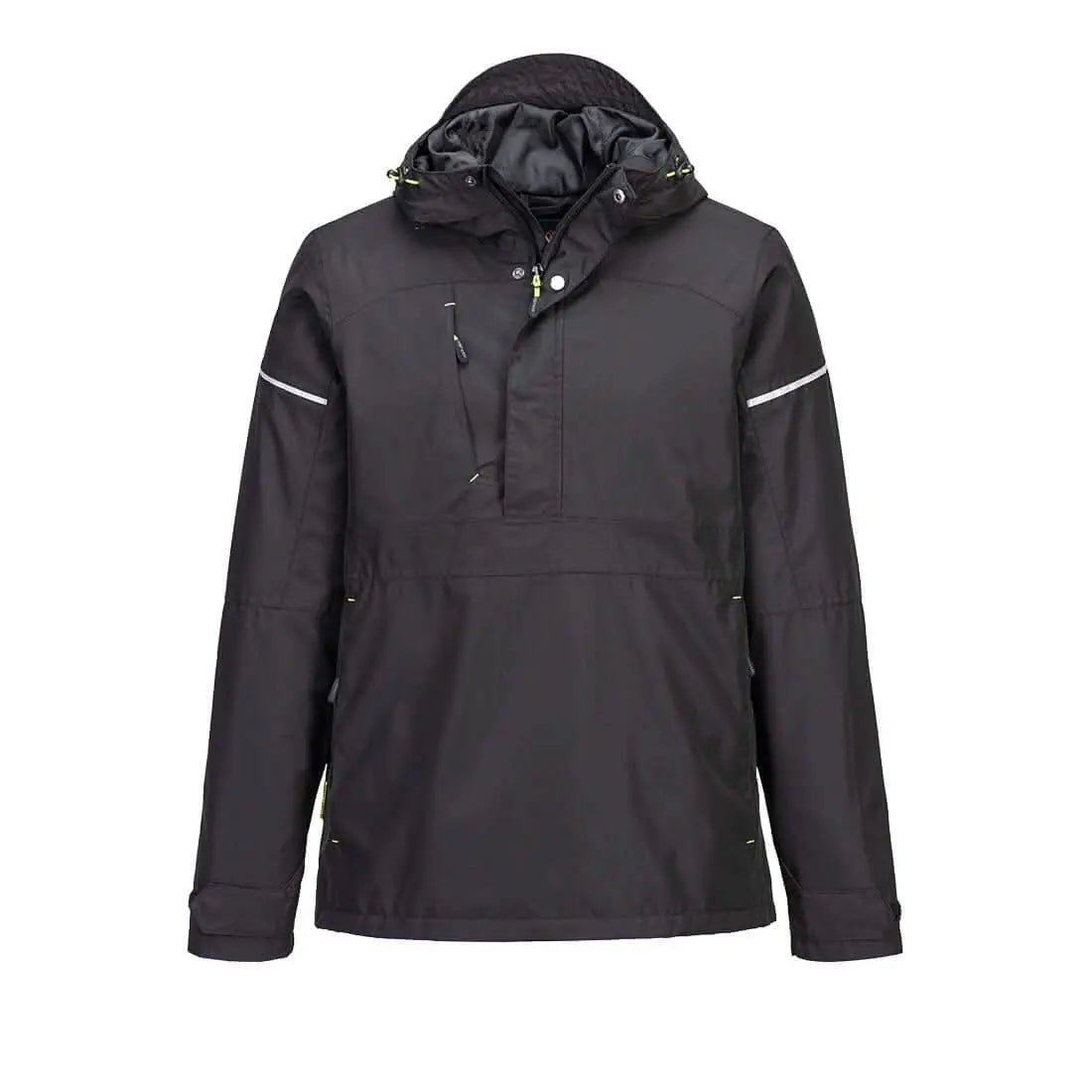Portwest Pw3 Overhead Rain Jacket PW330 - Black - Customisable Jacket