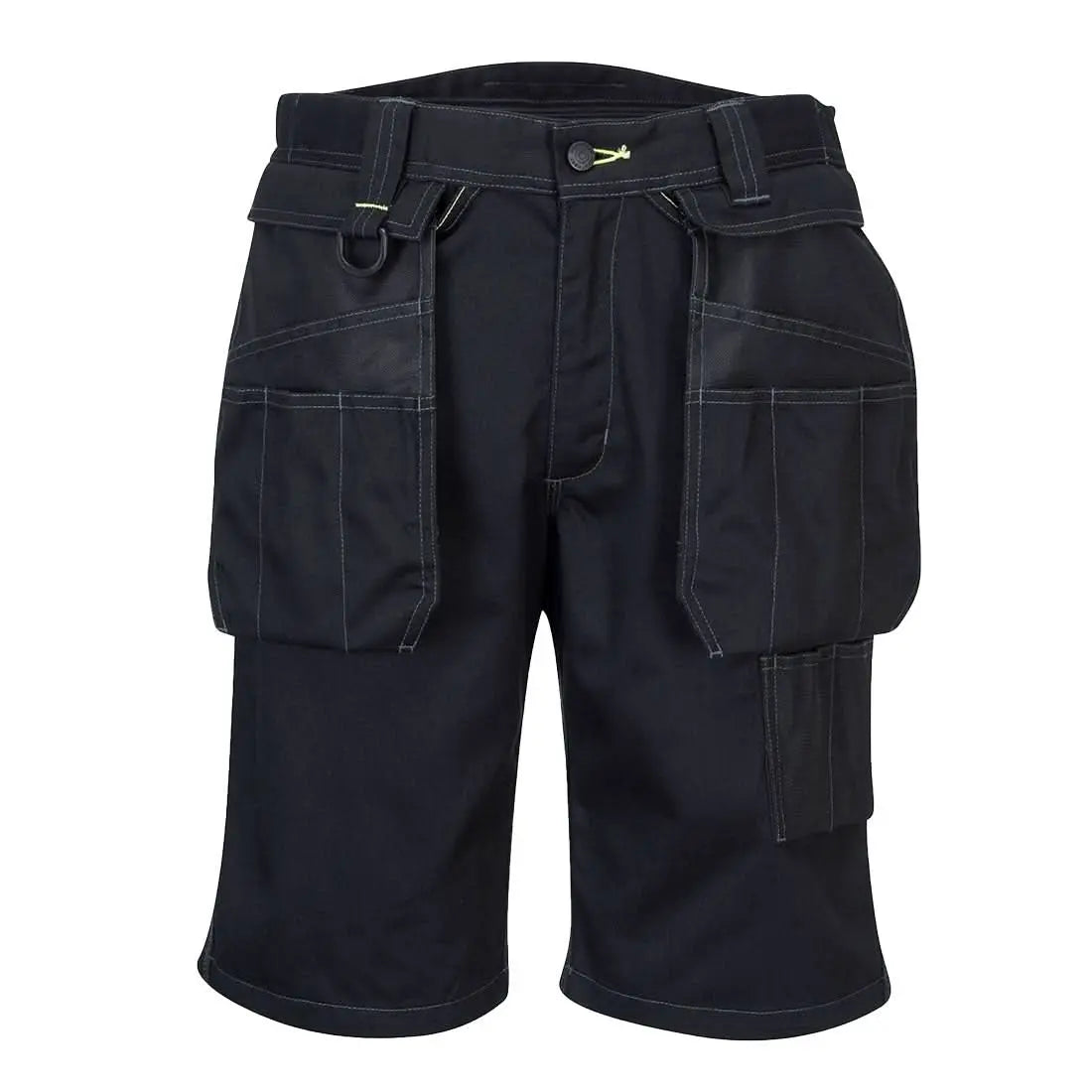 Portwest Pw3 Holster Work Shorts PW345 - Black - Customisable Shorts