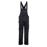Portwest Pw3 Work Bib And Brace PW346 - Black - Customisable Coveralls