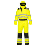 Portwest Pw3 Hi Vis Winter Coverall PW352 - Yellow Black - Customisable Coverall