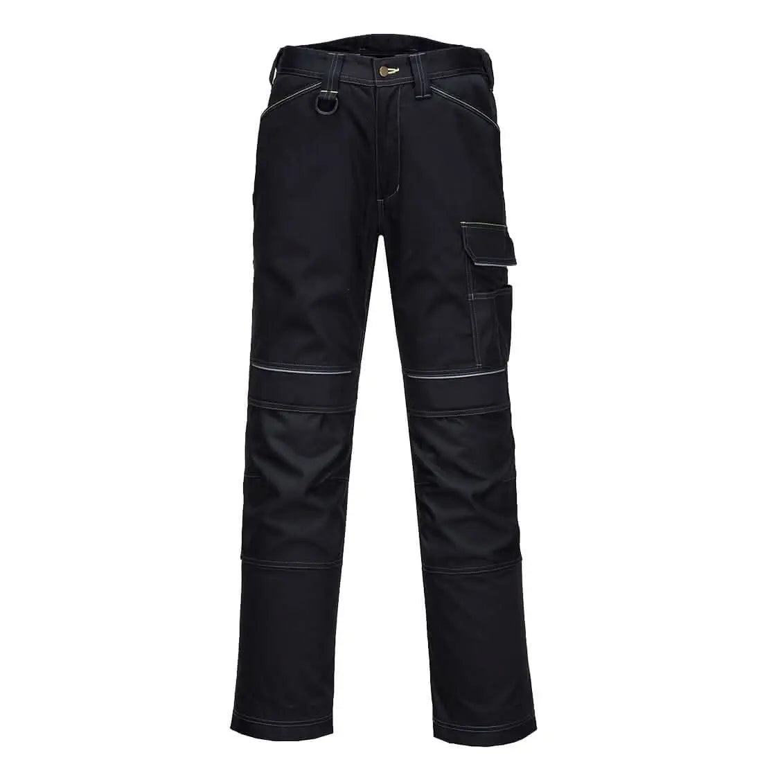 Portwest Pw3 Lined Winter Work Trousers PW358 - Black - Customisable Trousers