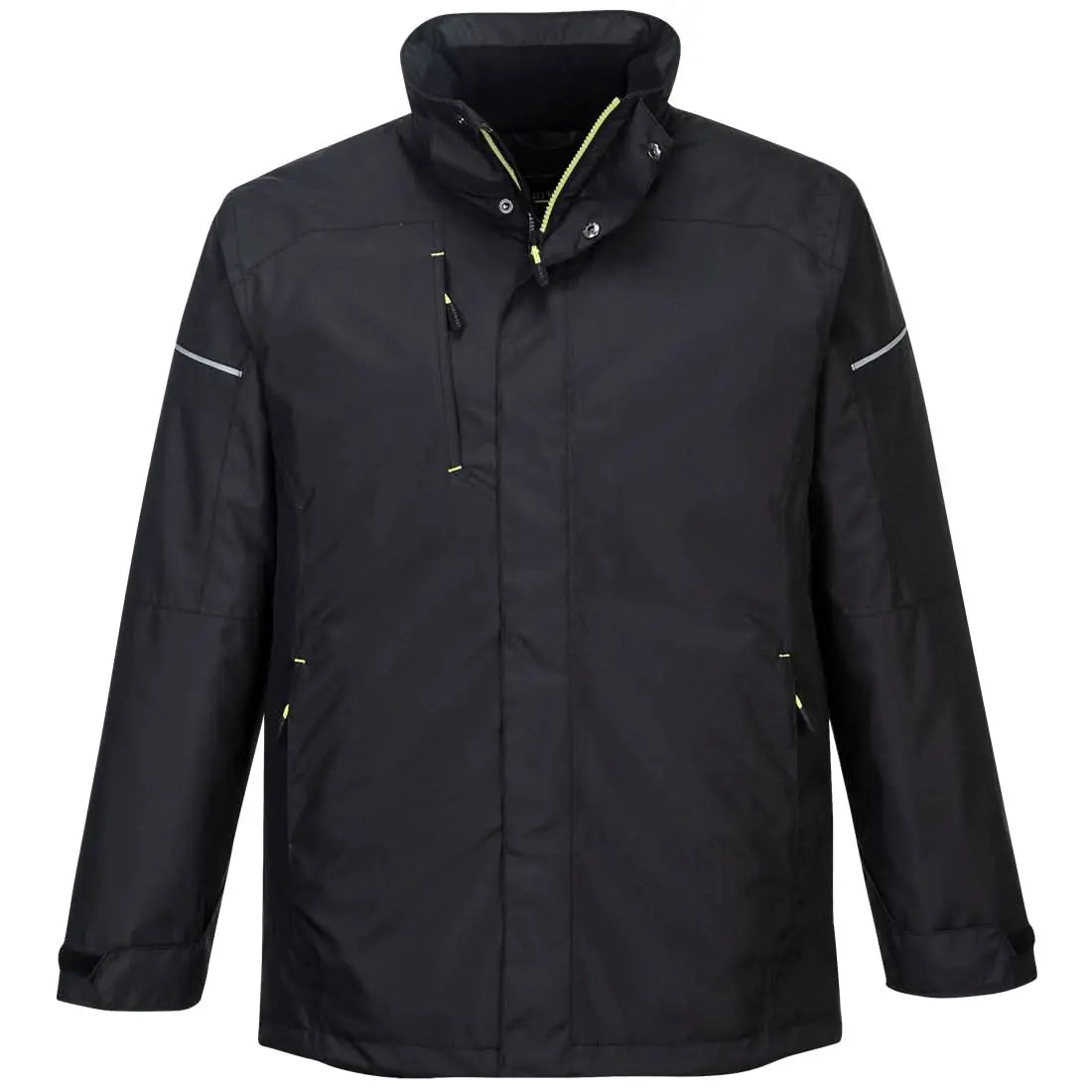 Portwest Pw3 Winter Jacket PW362 - Black - Customisable Jacket