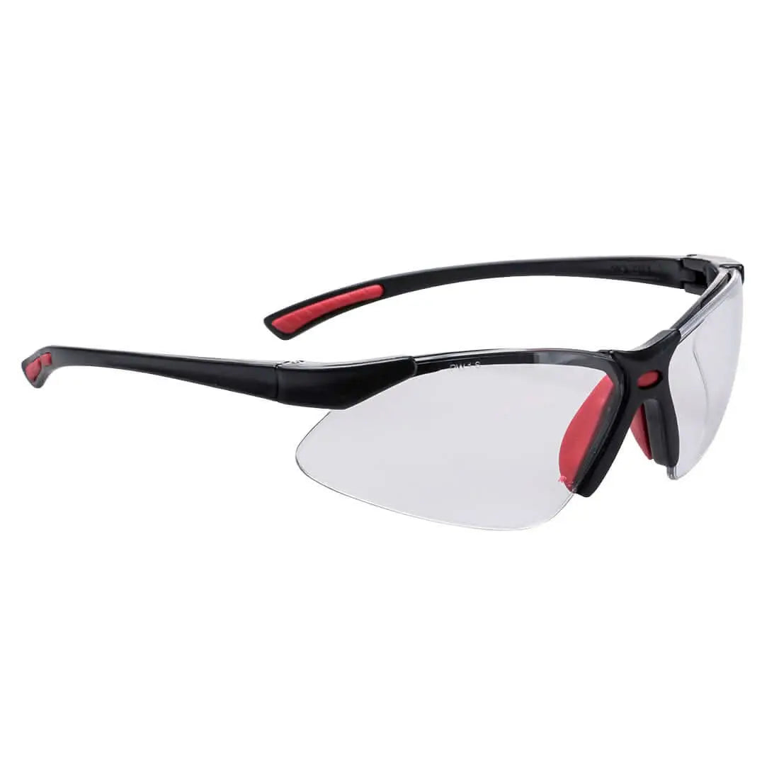 Portwest Bold Pro Spectacles PW37 - Red - Customisable PPE