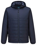 Professional hooded insulated baffle jacket (S608)