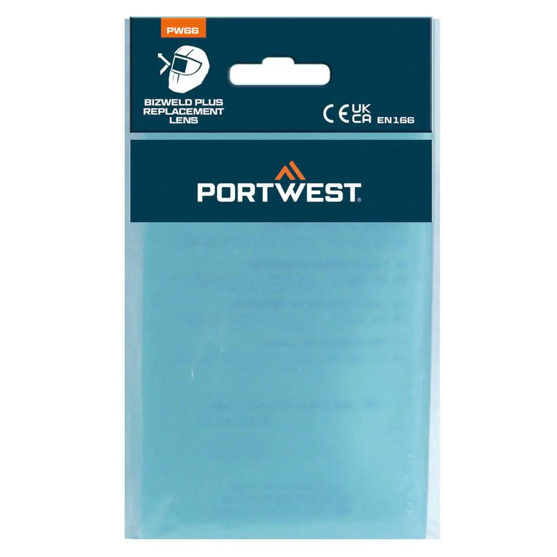 Portwest Bizweld Plus Replacement Lens Pk5 PW66 - Clear - Customisable PPE