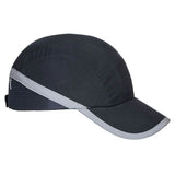 Portwest Long Peak Bump Cap PW79 - Navy - Customisable PPE