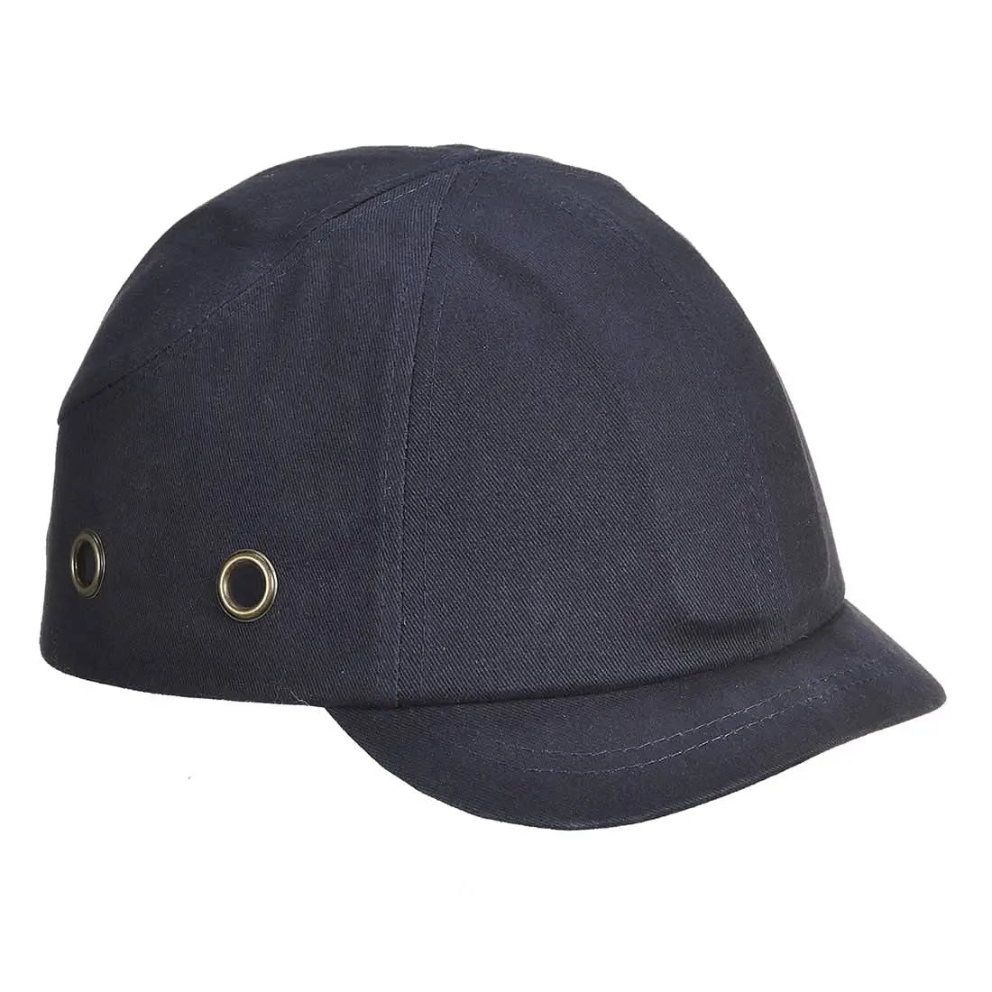 Portwest Short Peak Bump Cap PW89 - Navy - Customisable PPE