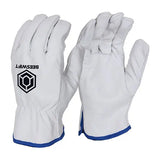 Beeswift Quality Lined Drivers Gloves Qldg - Grey - Customisable Leather